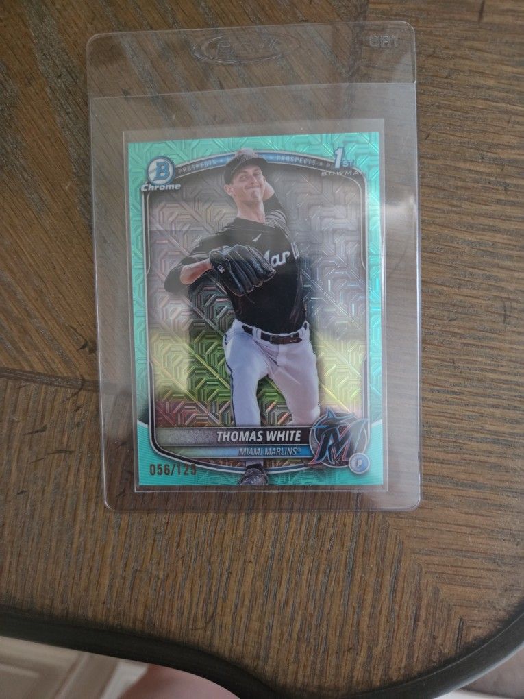 2025 Bowman Chrome 1st Thomas White