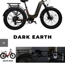 Dark Earth E-bike 