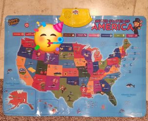 Talking educational US map n presidents