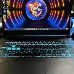 MSI gaming laptop 