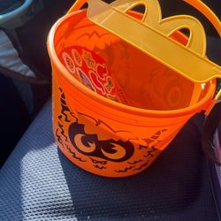 McDonald Halloween Pale Bucket