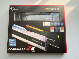 G.SKILL Trident Z5 RGB DDR5-7200 CL34 32GB – Factory Sealed