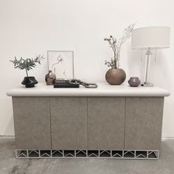 Beautiful Restored Credenza Or Buffet Table