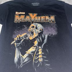 Large Mayhem Festival T shirt