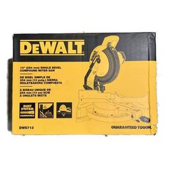 DEWALT DWS713 15-Amp 10" Single-Bevel Compound Miter Saw