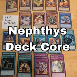 Yu-Gi-Oh Nephthys Deck Core 