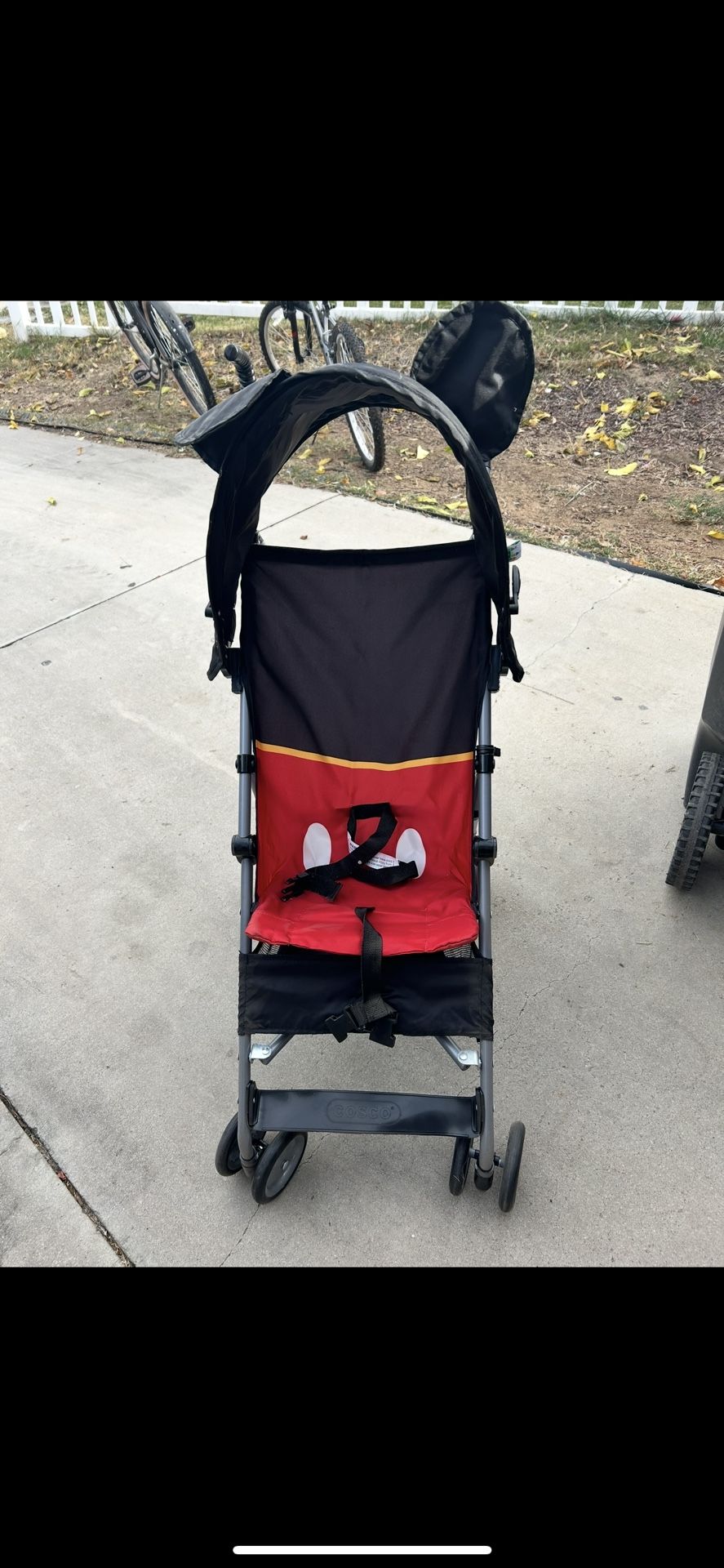 Mikey Mouse stroller