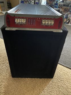 12” subwoofer & Amplifier 3000W
