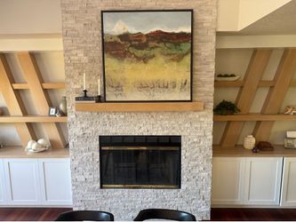 Abstract landscape wall art painting