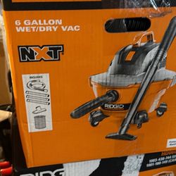 Ridgid 6 Gallon Wet/Dry Vac