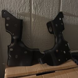 Rear Bumper brackets- Chevy Silverado 1500 (2017)