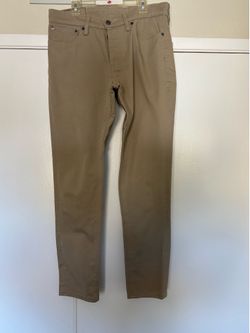 Levi’s 511 Slim Fit Khaki Pants 31x30 Men’s Beige Stretch Chinos Casual Dress Work Jeans