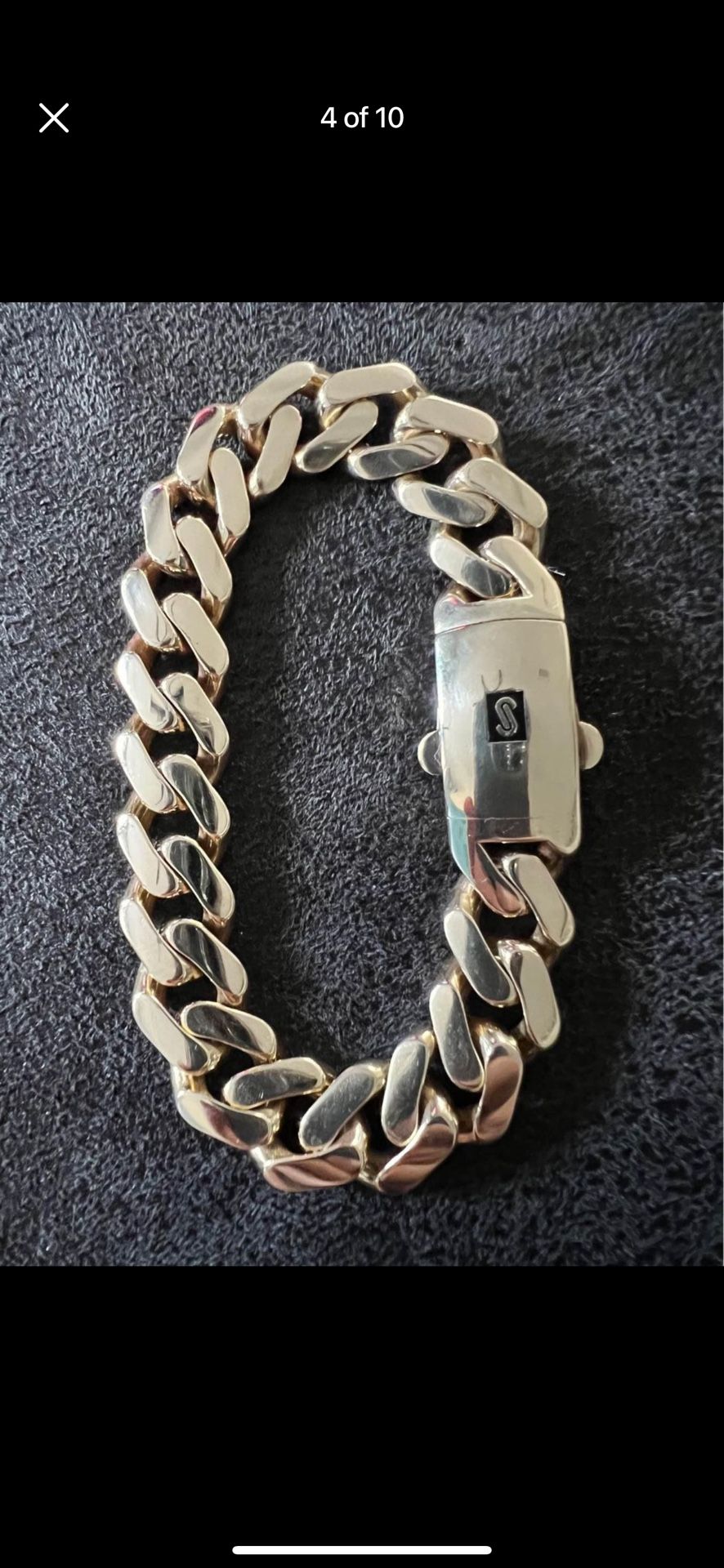 10 K Gold Bracelet 