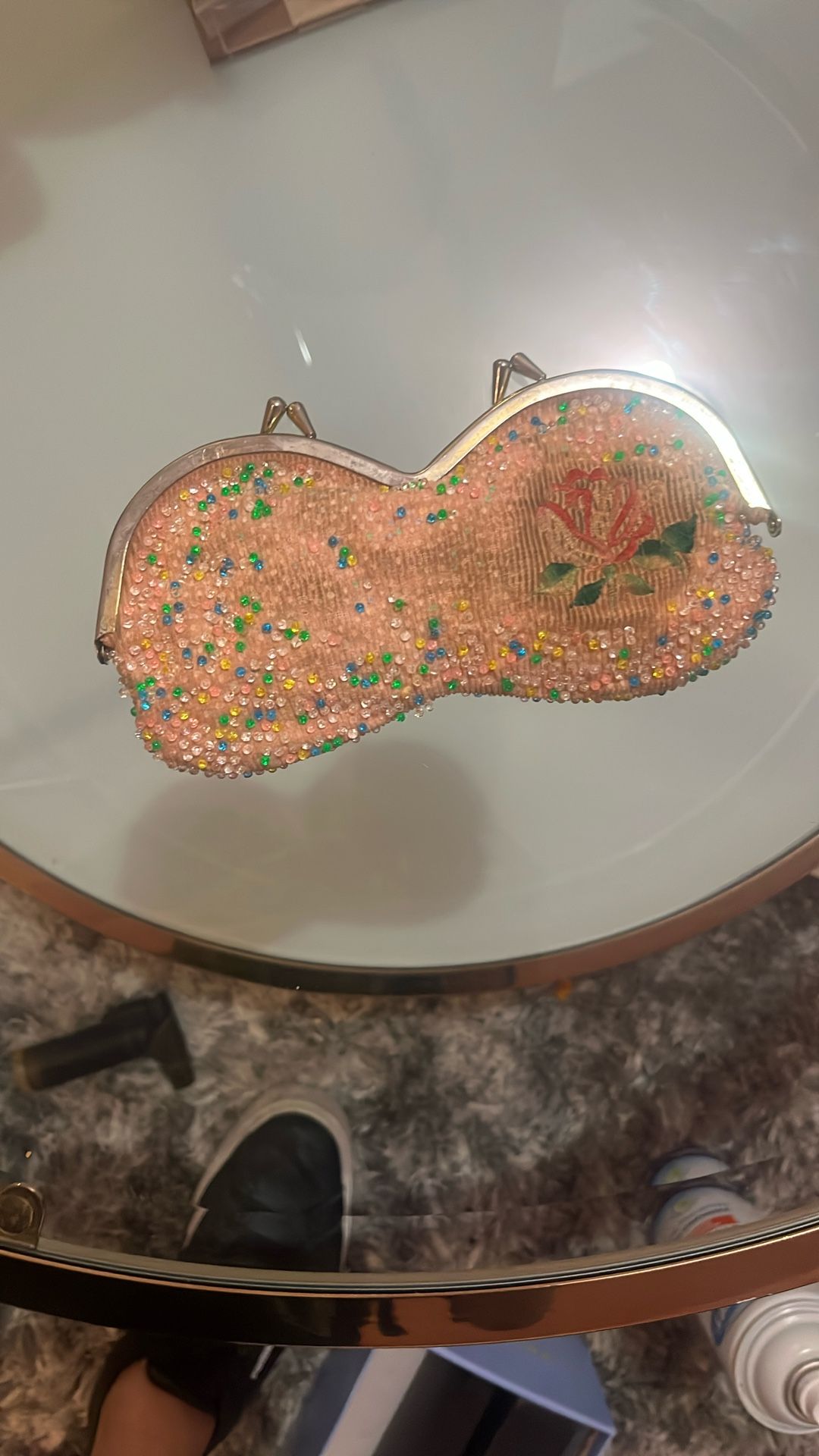Vintage Silk Coin Purse