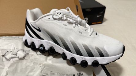 AIR MAX DN8 WHITE/BLACK-WHITE-WHITE BLANC/BLANC/BLANC/NOIR size 9 men