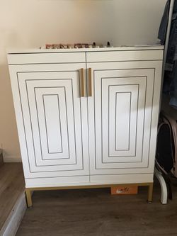 Tribesigns Shoe Cabinet with Doors – Like New