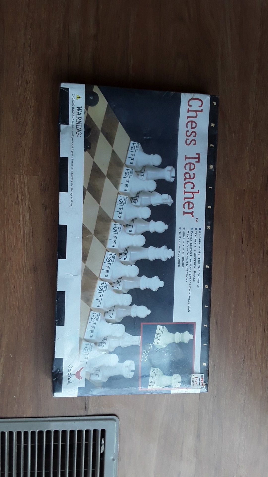 Chess teacher board game sealed in box