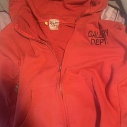 Red Sun Dyed Gallery Dept Hoodie
