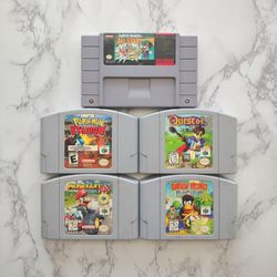 SNES and N64 Games Pokemon, Mario And More READ DESCRIPTION 