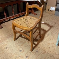 Antique vanity chair