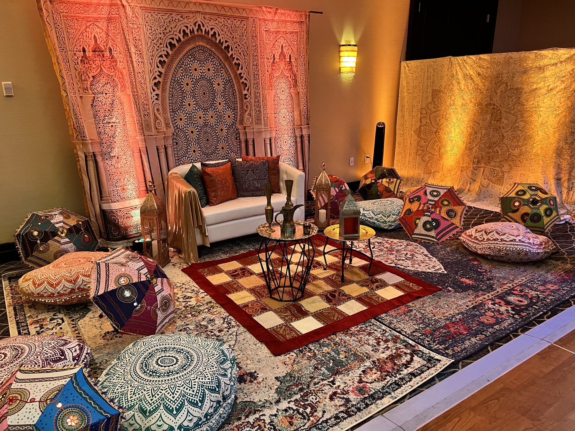 Moroccan henna Setup 