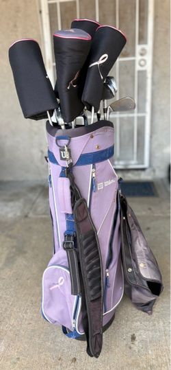 Wilson Hope Women’s Breast cancer Awareness Pink Golf set With Bag