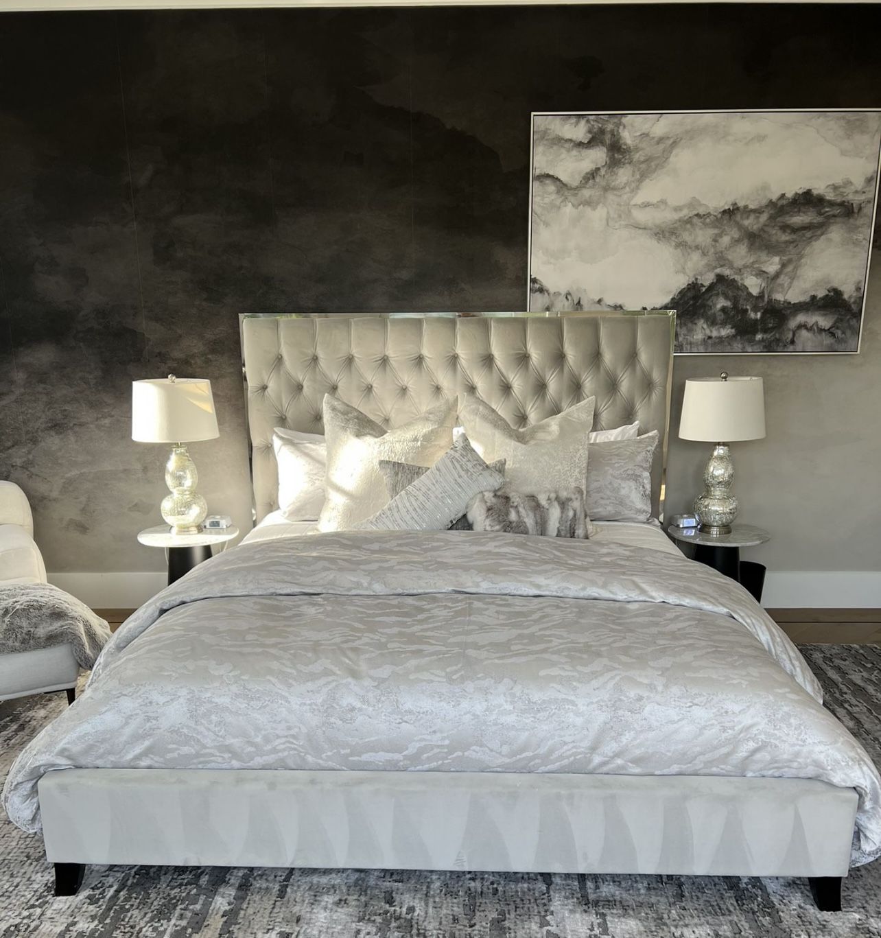 Z Gallerie California King Bed - Prague