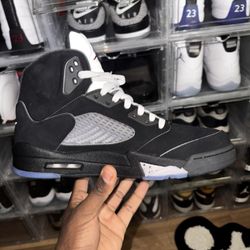 Jordan 5 Black Metallic Sz 12 