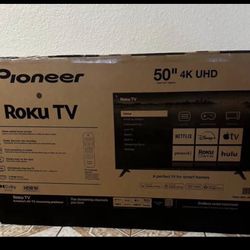 Smart Tv Pioneer  4K Roku TV 50 Inch