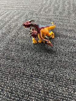 Safari Ltd. Fire Dragon Figurine Detailed Vibrantly Colored 8.5" Model Figure