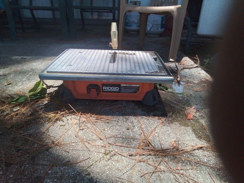 Wet Saw