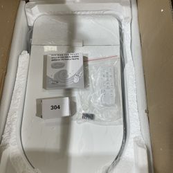 Luxury Smart Toilet with Bidet Built In,Tankless Bidet Toilet with Auto Open/Close Lid and Seat, Heated Toilet Seat, Instant Warm Water and Dryer, Sma