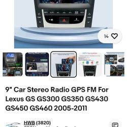 Lexus GS Plug & Play Radio 2005 To 2011