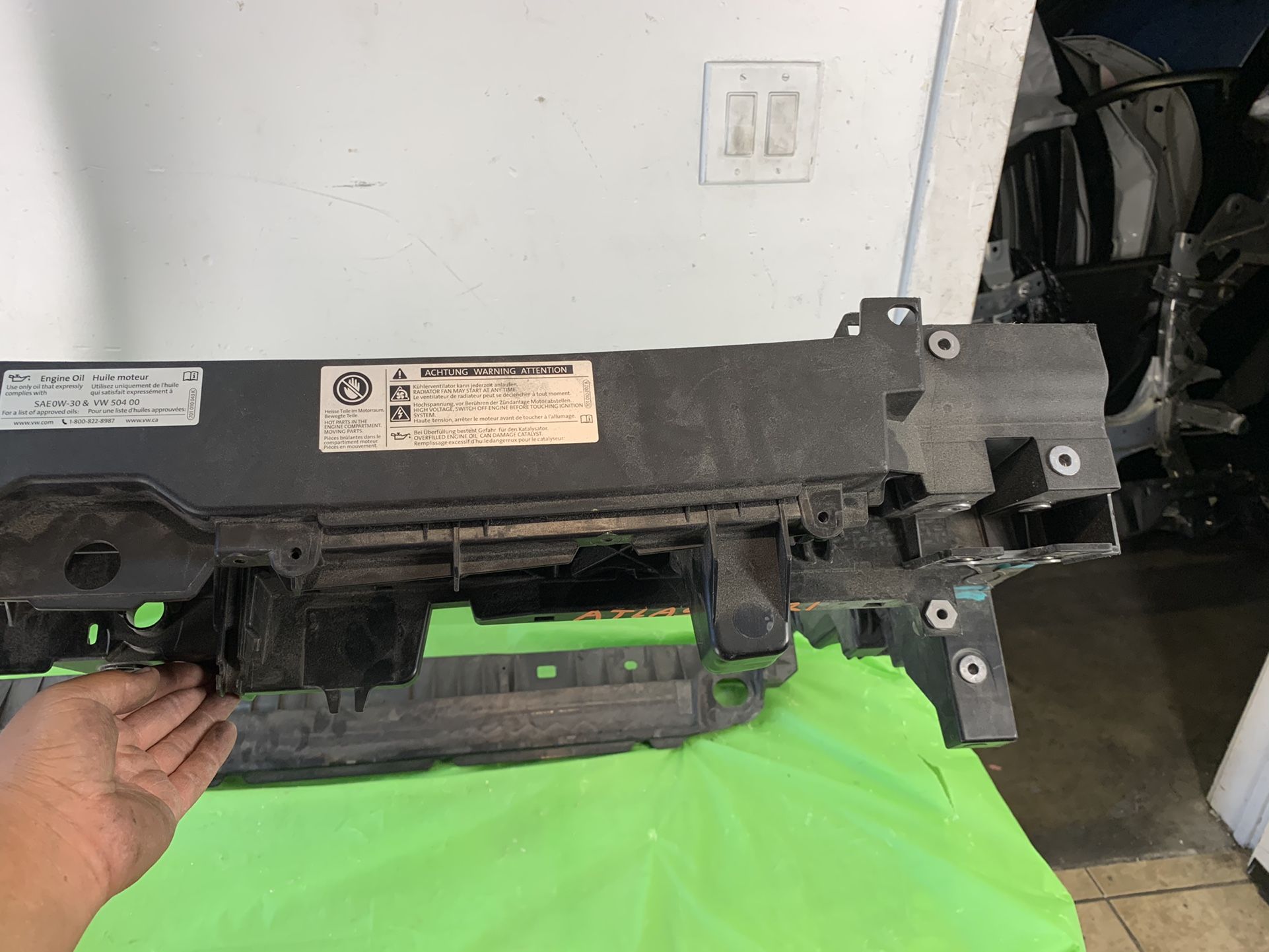 Radiator Support Atlas 2020 2021