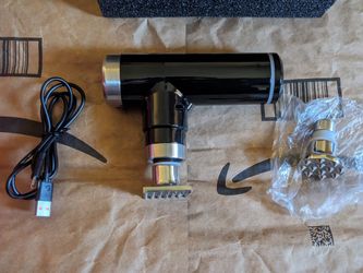 Electric Meat Tenderizer Rechargeable w/ 2 Stainless Steel Heads
