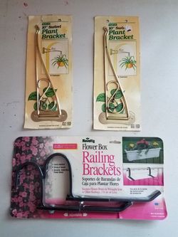 Flower Box Railing BRACKETS
