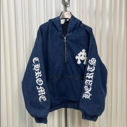 Chrome Hearts Men's Blue and Navy Jacket(60)11