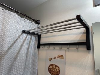 Wall-Mounted Bathroom Shelf