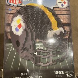 Steelers Team Helmet Brxlz (Lego-like)