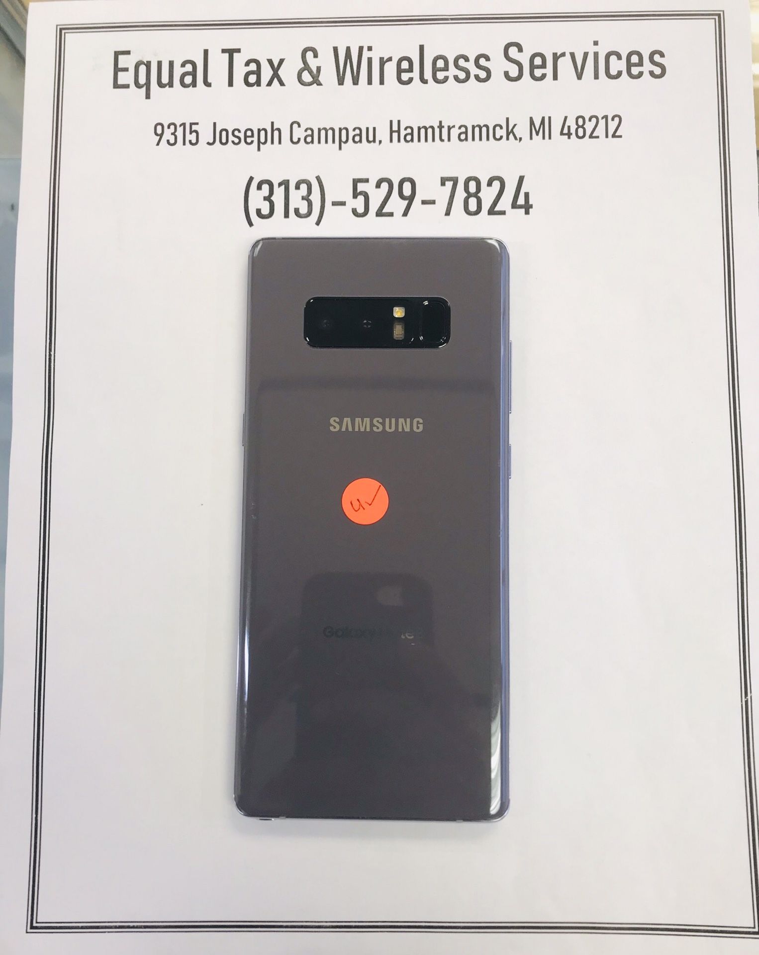ON SALE UNLOCKED SAMSUNG GALAXY NOTE 8 ONLY $449