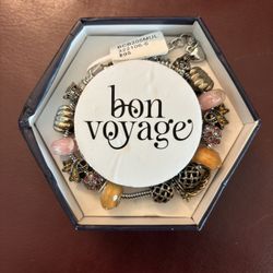 Bon Voyage Cruise Charm Bracelet