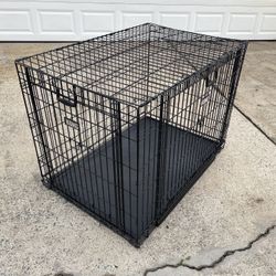 Large Dog Crate 42”X28”X 31” High .