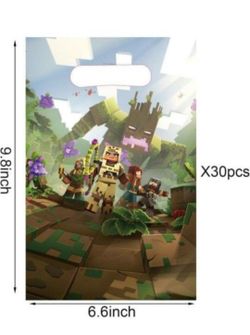 Minecraft Candy Bags