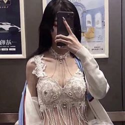 Rave outfit EDM festival top and skirt