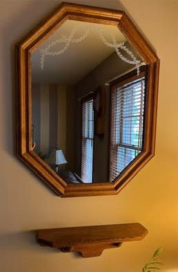Mirror And Shelf