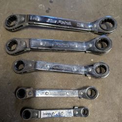 Blue Point Double Sided Racheting Std Wrenche
