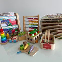 Kids Wooden Toys 50$ For Everything On The Picture