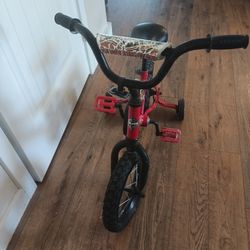 Boys Bike With Training Wheels