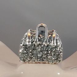 Authentic Sterling Silver Mary Poppins BAG CHARM