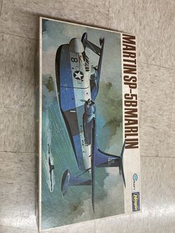 vintage Minicraft / Hasegawa 1/72 Scale Martin SP-5B Marlin plastic model kit (Kit #JS-063)